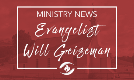 Announcing Evangelist Will Geiseman