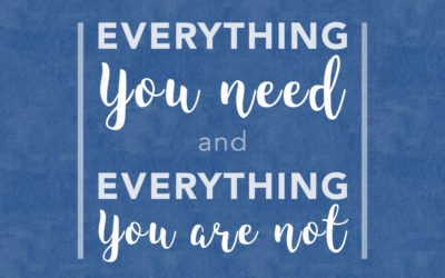 Everything You Need and Everything You Are Not