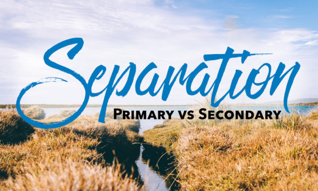 Separation: Primary vs. Secondary