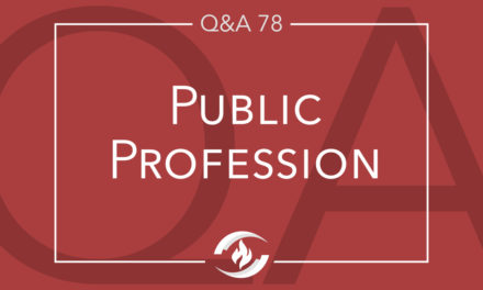 Q#78 Is a Public Profession Necessary?