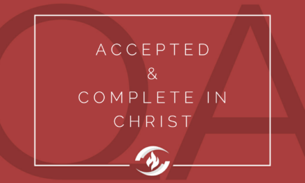 Q#128 Accepted and Complete in Christ