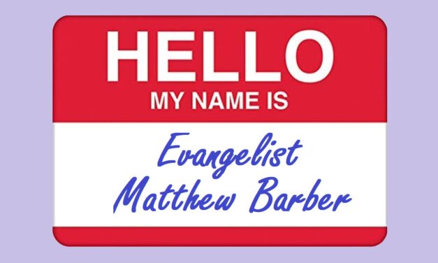 Evangelist Matthew Barber