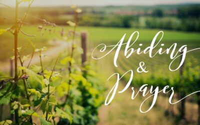 Abiding and Prayer