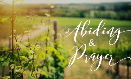 Abiding and Prayer