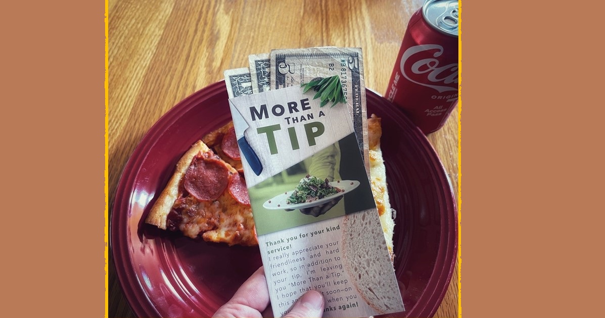 More Than a Tip – Gospel Tract