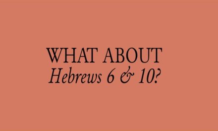 № 162 – What about Hebrews 6 and 10?