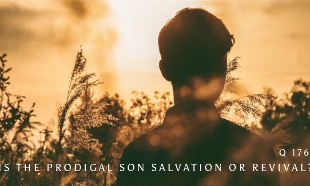 № 176 Is the Prodigal Son Salvation or Revival?