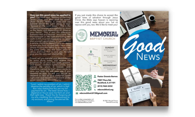 Free Tracts with the Purchase of Custom Church Tracts