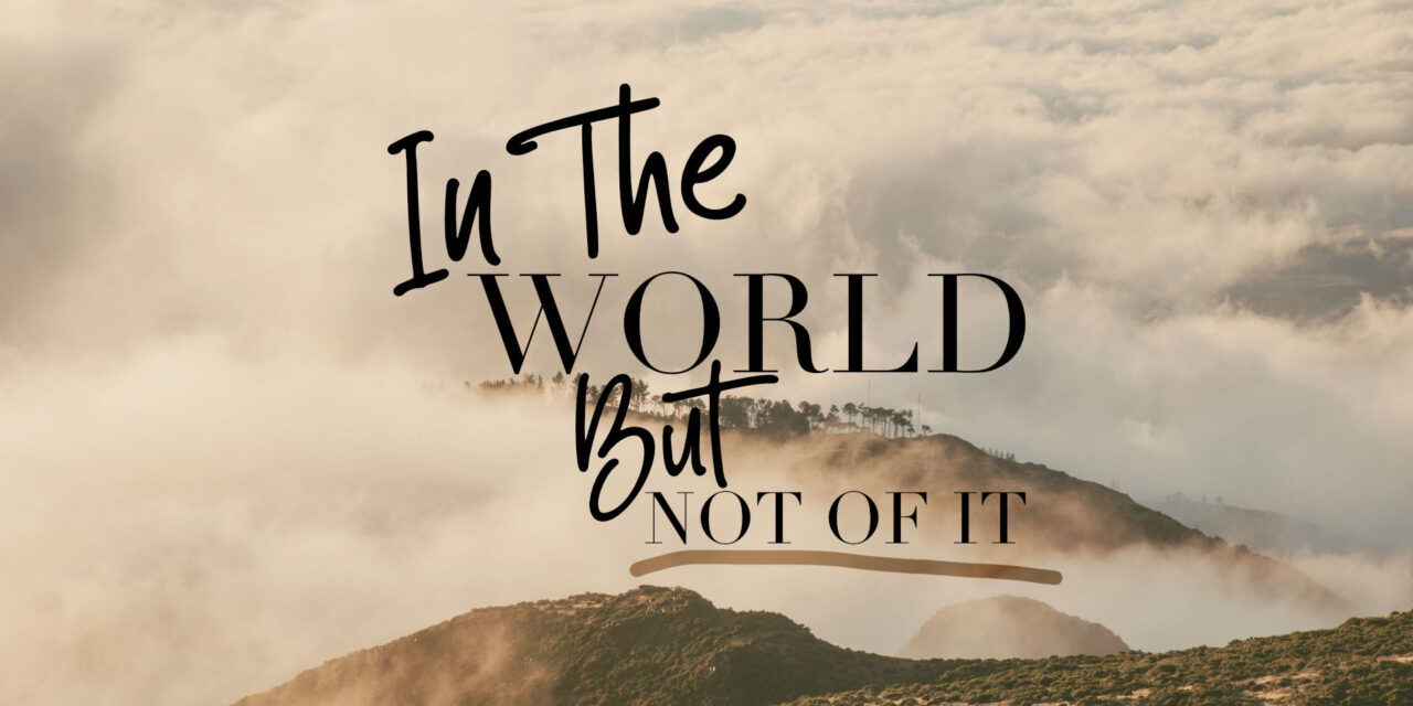 In the World, but Not of It: Part One