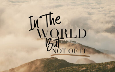 In the World, but Not of It: Part One
