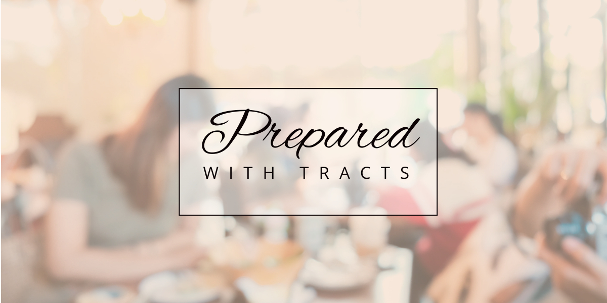 Prepared: Pockets and Purses Packed with Tracts