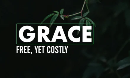 Grace: Free, yet Costly